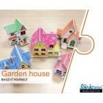 Sweet-House - casuta din lemn (puzzle 3D)
